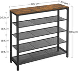 NNEDSZ Shoe Rack Storage Organiser 4 Shelves
