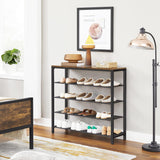 NNEDSZ Shoe Rack Storage Organiser 4 Shelves