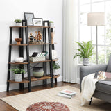 NNEDSZ Corner Shelf 4 Tier Industrial Storage Rack