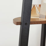 NNEDSZ Corner Shelf 4 Tier Industrial Storage Rack