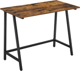 NNEDSZ Computer Desk Writing Steel Rustic Work Table