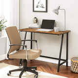 NNEDSZ Computer Desk Writing Steel Rustic Work Table