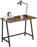 NNEDSZ Computer Desk Writing Steel Rustic Work Table