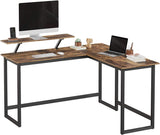 NNEDSZ L-Shaped Computer Desk Industrial Corner