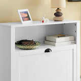 NNEDSZ Shoe Cabinet Storage Unit with Drawers