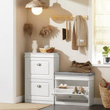 NNEDSZ Tilt-Out Shoe Cabinet Shoe Rack