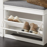 NNEDSZ Tilt-Out Shoe Cabinet Shoe Rack