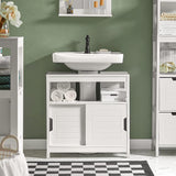 NNEDSZ Vanity Unit Bathroom Furniture, White