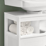 NNEDSZ Vanity Unit Bathroom Furniture, White