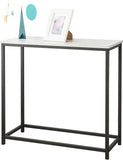 NNEDSZ Console Table Metal Frame Hallway Table