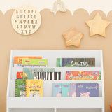 NNEDSZ Kids Shelving Unit 3 Shelves 2 Compartments