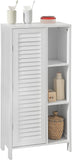 NNEDSZ Bathroom Storage Cabinet 3 Shelves 1 Door