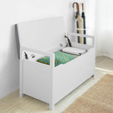 NNEDSZ Storage Bench Lift Up Top Padded Seat Toy Box