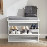 NNEDSZ Hallway Shoe Bench Rack Cabinet Seat Cushion