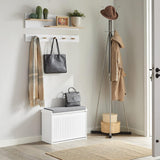 NNEDSZ Hallway Shoe Bench Rack Cabinet Seat Cushion