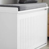 NNEDSZ Hallway Shoe Bench Rack Cabinet Seat Cushion