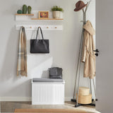 NNEDSZ Hallway Shoe Bench Rack Cabinet Seat Cushion