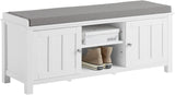 NNEDSZ Shoe Cabinet Bench, White