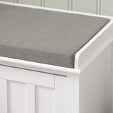 NNEDSZ Shoe Cabinet Bench, White