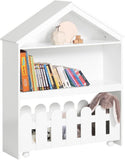 NNEDSZ Kids Bookcase Shelf Storage Mobile Toy Chest