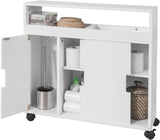 NNEDSZ Bathroom Toilet Paper Holder Cabinet