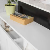 NNEDSZ Bathroom Toilet Paper Holder Cabinet