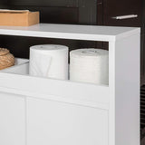 NNEDSZ Bathroom Toilet Paper Holder Cabinet