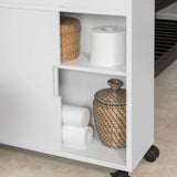 NNEDSZ Bathroom Toilet Paper Holder Cabinet