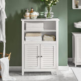 NNEDSZ Bathroom Cabinet Shelf Storage Unit