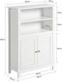 NNEDSZ Bathroom Cabinet Shelf Storage Unit
