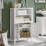 NNEDSZ Bathroom Cabinet Shelf Storage Unit