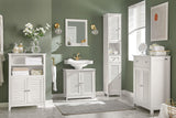 NNEDSZ Bathroom Cabinet Shelf Storage Unit