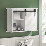 NNEDSZ Bathroom Wall Cabinet Storage Cupboard