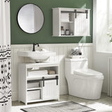 NNEDSZ Bathroom Wall Cabinet Storage Cupboard