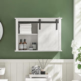 NNEDSZ Bathroom Wall Cabinet Storage Cupboard