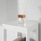 NNEDSZ 5 Tier Bathroom Shelf Cabinet, White