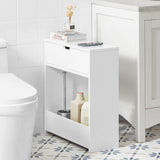 NNEDSZ Bathroom Toilet Paper Roll Holder Shelf