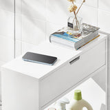 NNEDSZ Bathroom Toilet Paper Roll Holder Shelf