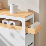 NNEDSZ Storage Cart Narrow Cabinet Wheels Tray Drawers