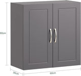 NNEDSZ Wall Storage Cabinet Unit Double Doors