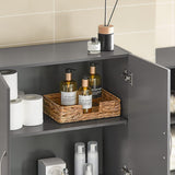 NNEDSZ Wall Storage Cabinet Unit Double Doors