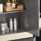 NNEDSZ Wall Storage Cabinet Unit Double Doors