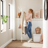 NNEDSZ Metal Coat Rack ,White