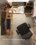 NNEDSZ L-Shaped Computer Desk Corner