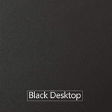 NNEDSZ Sturdy and Heavy Duty Foldable Office Computer Desk (Black, 100cm)