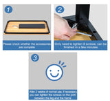 NNEDSZ Sturdy and Heavy Duty Foldable Office Computer Desk (Teak, 100cm)