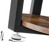 NNEDSZ Round Side Table Shelf