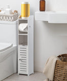 NNEDSZ Toilet Paper Roll Holder for Bathroom with roller (White, 76cm)