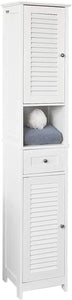 NNEDSZ Freestanding Tall Bathroom Cabinet 170x32x30 cm
