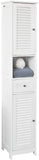 NNEDSZ Freestanding Tall Bathroom Cabinet 170x32x30 cm
